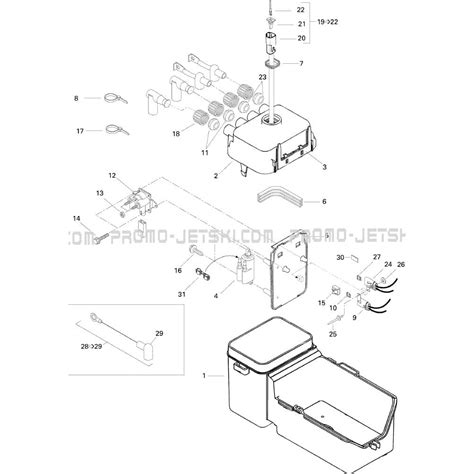 1996 seadoo xp electrical box|sea doo xp 5859 parts.